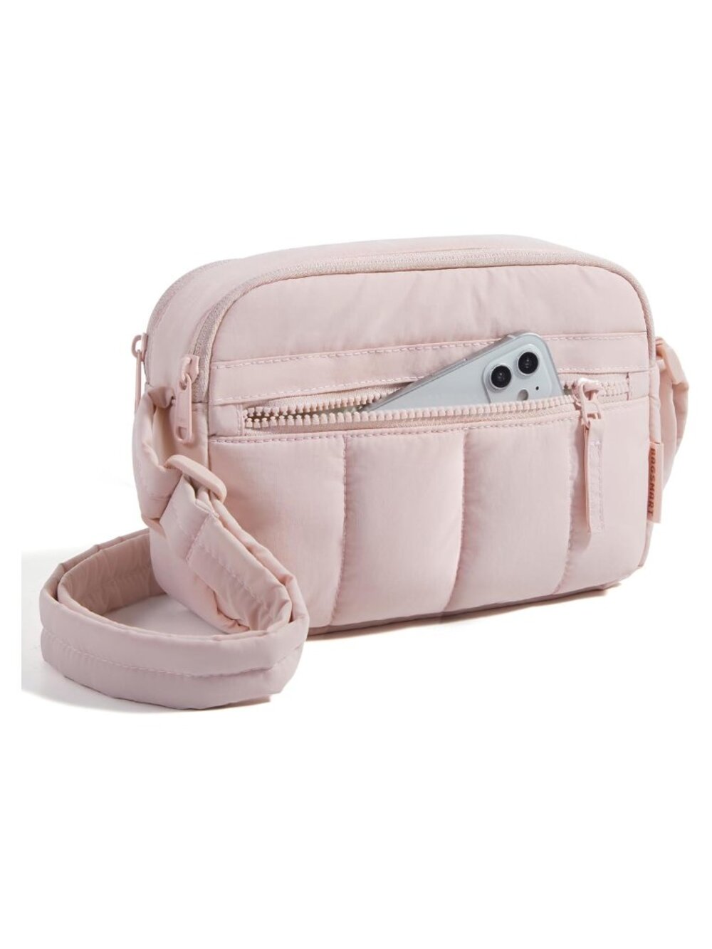 RFID Blocking Nylon Crossbody Bag Mini Travel Purse Water Resistant